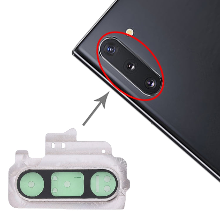 For Galaxy Note 10 10pcs Camera Lens Cover, For Galaxy Note 10 (Black), For Galaxy Note 10