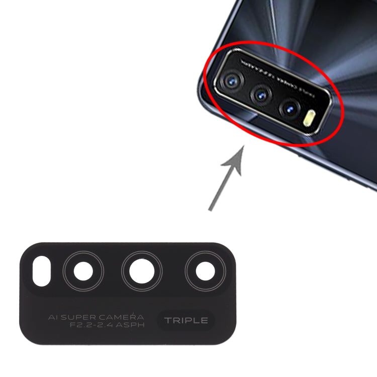 For vivo Y30 (China)  V2034A / vivo Y30g V2066BA / vivo Y30 Standard 10pcs Back Camera Lens, For Vivo Y30