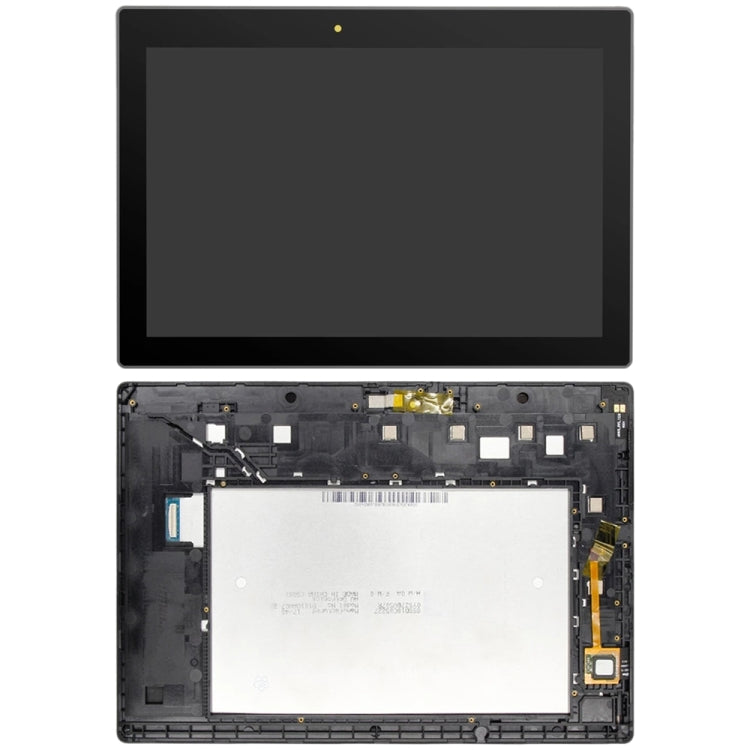 LCD Screen and Digitizer Full Assembly With Frame for Lenovo Tab 3 10 Plus ZA0Y ZA0X TB3-X70L TB3-X70F TB3-X70N TB3-X70, For Lenovo Tab 3 10 Plus