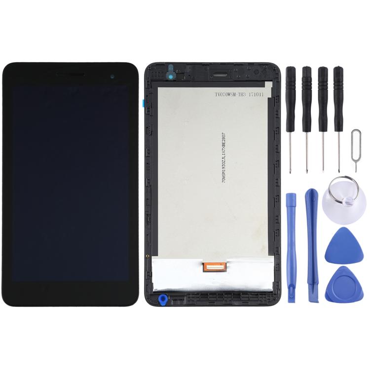 LCD Screen and Digitizer Full Assembly With Frame for Huawei MediaPad T2 7.0 BGO-DL09/BGO-L03, For Huawei MediaPad T2 7.0