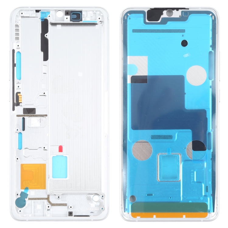 Front Housing LCD Frame Bezel Plate for Xiaomi Mi Note 10 Lite M2002F4LG, M1910F4G, For Xiaomi Mi Note 10 Lite