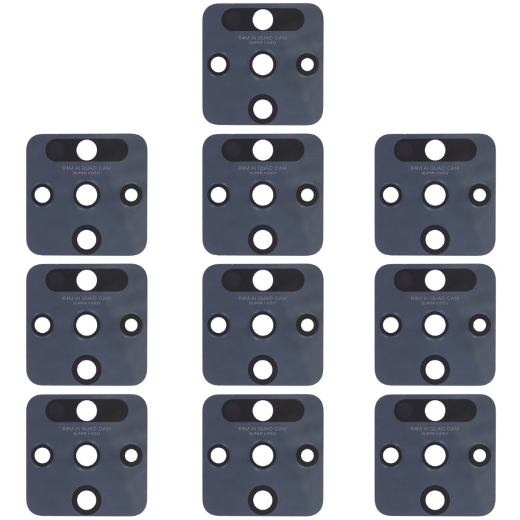 For Tecno Camon 16 / Camon 16 Premier CE7, CE7j, CE9h, CE9, CD6j 10pcs Back Camera Lens, For Tecno Camon 16 / Camon 16 Premier
