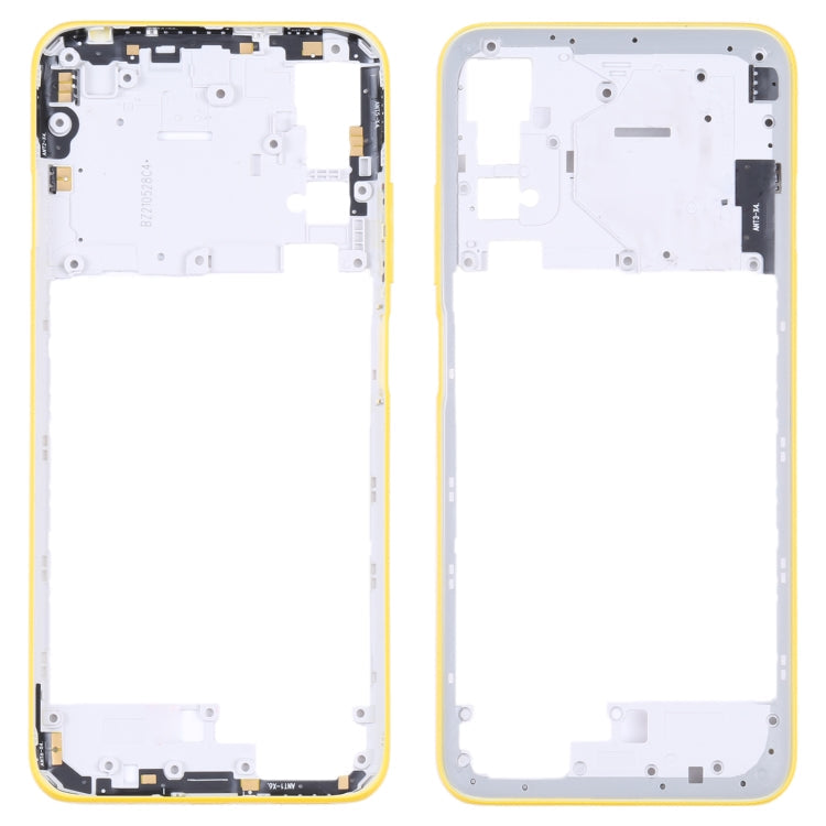 Original Middle Frame Bezel Plate for Xiaomi Poco M3 Pro 5G M2103K19PG M2103K19PI, For Xiaomi Poco M3 Pro 5G, For Xiaomi Poco M3 Pro 5G(Original)