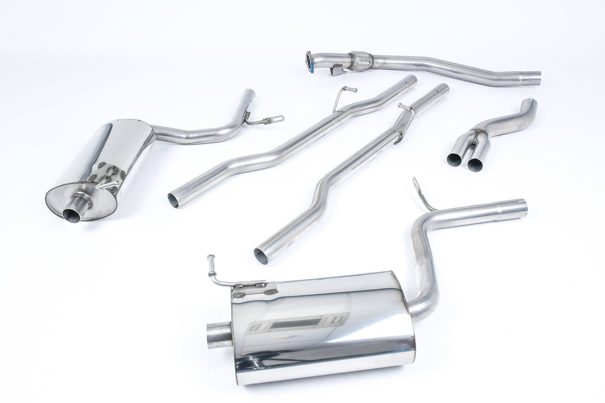 Milltek Sport - Cat Back Exhaust - Audi A4 B6 1.8T Quattro (Cabriolet)
