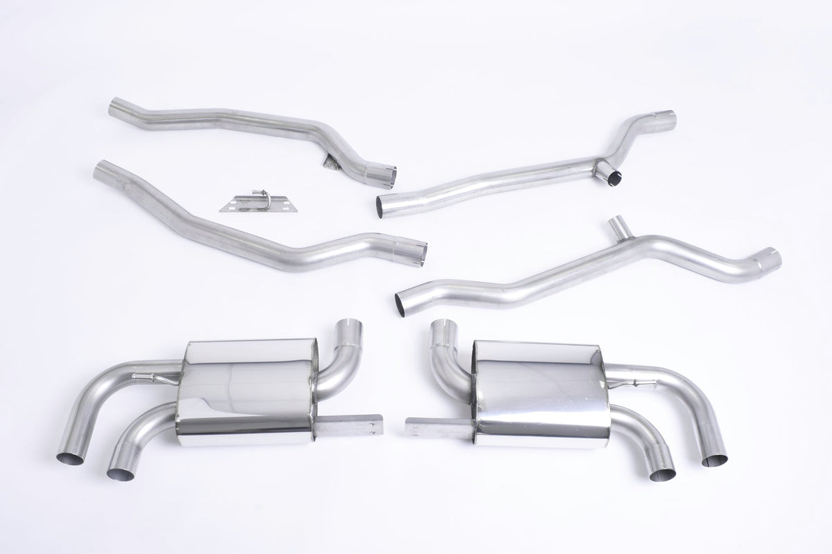 Milltek Sport - Porsche Cayenne 958 Turbo 4.8 V8 (Pre-Facelift) Cat Back Exhaust System (Multiple Options)