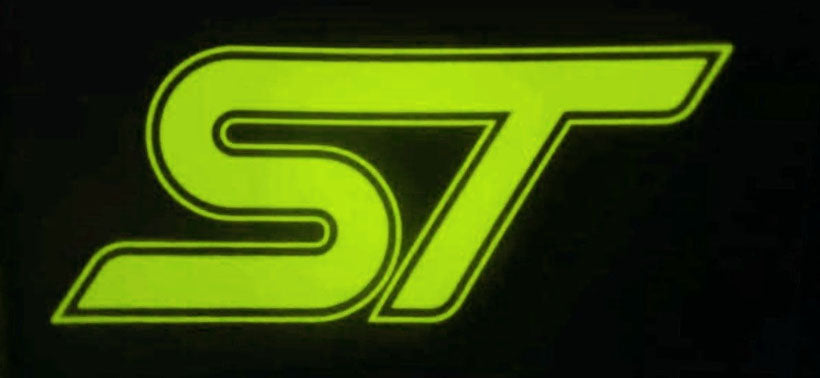 “ST” Emblem Replacement Puddle Unit - MK4 / MK4.5 Focus ST (Multiple Colours)
