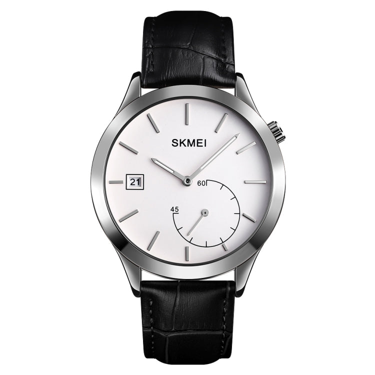 SKMEI 1581 Creative Fashion Men Watch Simple Casual Outdoor Sports Waterproof Two-Pin Quartz Watch