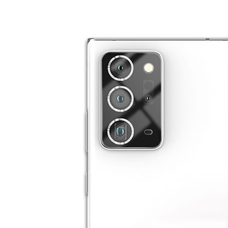 2pcs mocolo 0.15mm 9H 2.5D Round Edge Rear Camera Lens Tempered Glass Film, For Samsung Galaxy Note 20, For Samsung Galaxy Note20 Ultra