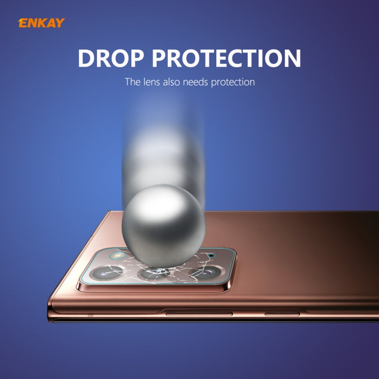 Hat-Prince ENKAY 0.2mm 9H 2.15D Round Edge Rear Camera Lens Tempered Glass Film Protector, For Samsung Galaxy Note20, For Samsung Galaxy Note20 Ultra, For OnePlus Nord