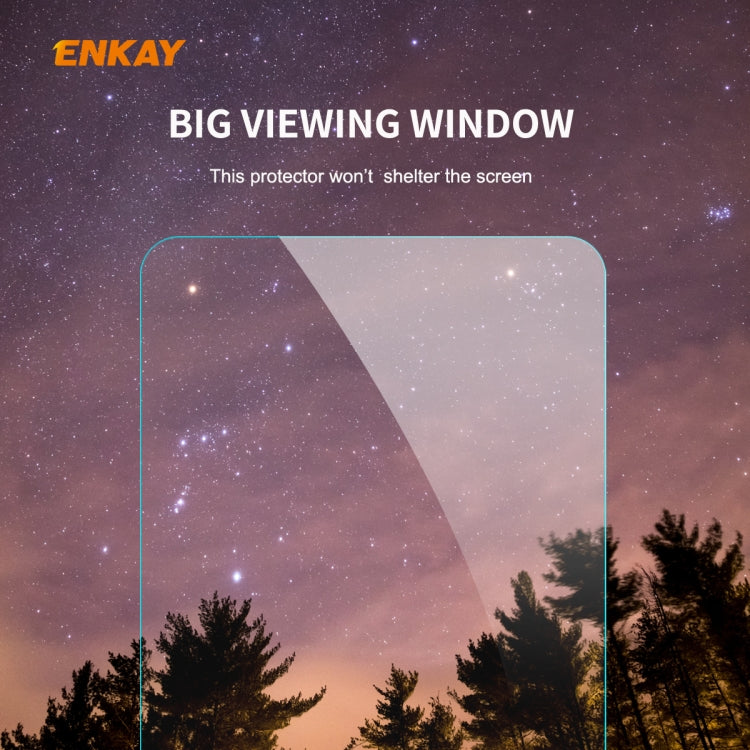 10 PCS ENKAY Hat-Prince 0.26mm 9H 2.5D Curved Edge Tempered Glass Film, For OnePlus Nord, For Galaxy M31s 10 PCS