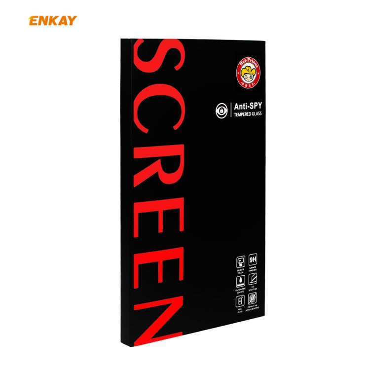 ENKAY Hat-Prince 0.26mm 9H 6D Privacy Anti-spy Full Screen Tempered Glass Film, For iPhone 12 mini 5.4, For iPhone 12 / 12 Pro 6.1, For iPhone 12 Pro Max 6.7