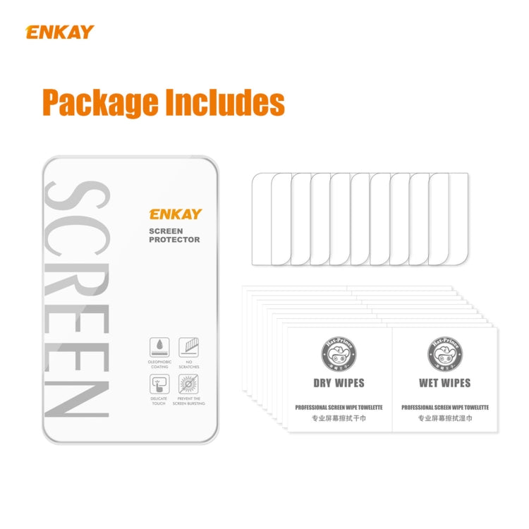 10 PCS ENKAY Hat-Prince 0.2mm 9H 2.15D Round Edge Rear Camera Lens Tempered Glass Film Protector, For Samsung Galaxy S21(10 PCS), For Samsung Galaxy S21+(10 PCS), For Samsung Galaxy S21 Ultra(10 PCS)
