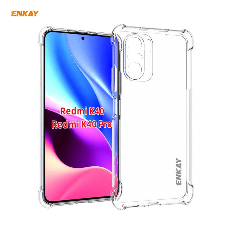 Hat-Prince ENKAY Clear TPU Soft Anti-slip Cover Shockproof Case, For Huawei P50, For Huawei P50 Pro, For Samsung Galaxy M62, For Samsung Galaxy Xcover 5, For Xiaomi Mi 10s, For Xiaomi Mi 11 Ultra, For Redmi K40 / K40 Pro / K40 Pro+                     ...