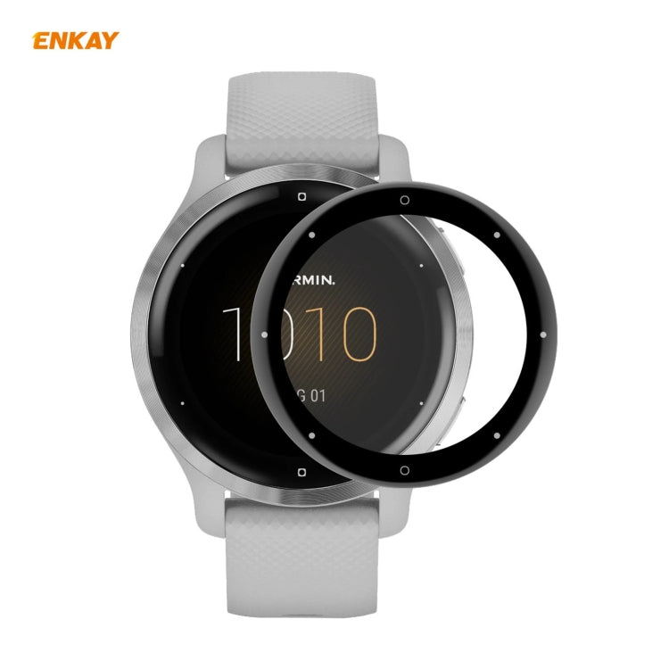 ENKAY Hat-Prince 3D Full Screen Soft PC Edge + PMMA HD Screen Protector Film, For Garmin Venu 2S / Vivoactive 4S 40mm (1 PC), For Redmi Watch (1 PCS), For Huawei B6 (1 PCS), For Venu 2 / Vivoactive 4 45mm (1 PCS), For Huawei Band 6 / Honor Band 6 (1 PCS)