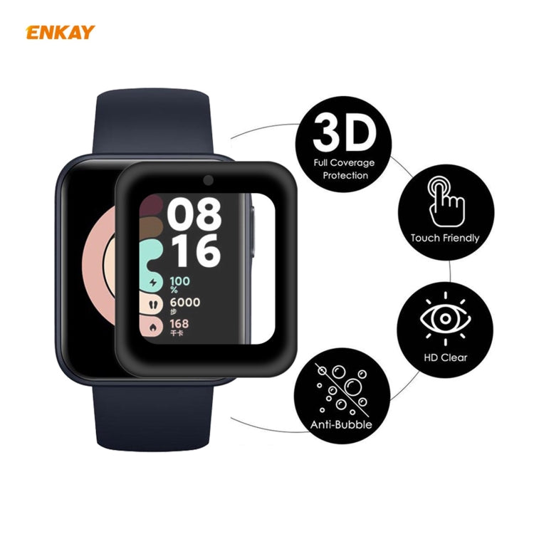 10 PCS ENKAY Hat-Prince 3D Full Screen Soft PC Edge + PMMA HD Screen Protector Film, For Venu 2 / Vivoactive 4 45mm (10 PCS), For Garmin Venu 2S / Vivoactive 4S 40mm (10 PCS), For Redmi Watch (10 PCS), For Huawei B6 (10 PCS)                            ...