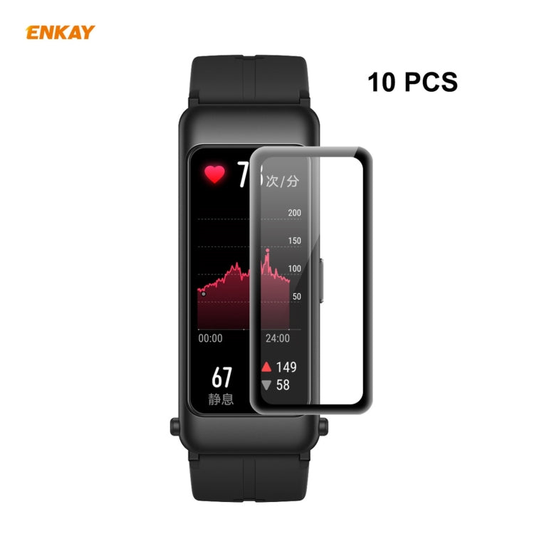 10 PCS ENKAY Hat-Prince 3D Full Screen Soft PC Edge + PMMA HD Screen Protector Film, For Venu 2 / Vivoactive 4 45mm (10 PCS), For Garmin Venu 2S / Vivoactive 4S 40mm (10 PCS), For Redmi Watch (10 PCS), For Huawei B6 (10 PCS)                            ...