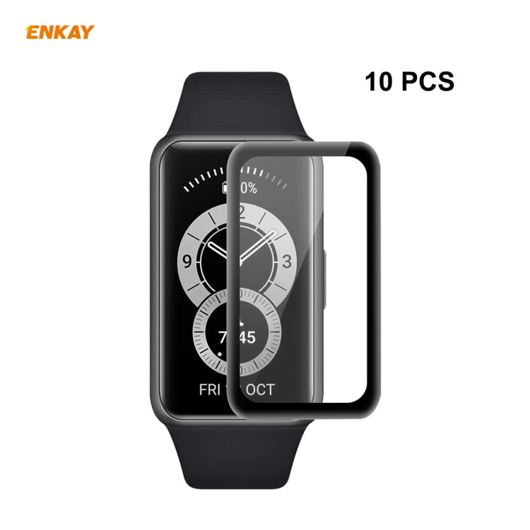 10 PCS ENKAY Hat-Prince 3D Full Screen Soft PC Edge + PMMA HD Screen Protector Film, For Venu 2 / Vivoactive 4 45mm (10 PCS), For Garmin Venu 2S / Vivoactive 4S 40mm (10 PCS), For Redmi Watch (10 PCS), For Huawei B6 (10 PCS)                            ...