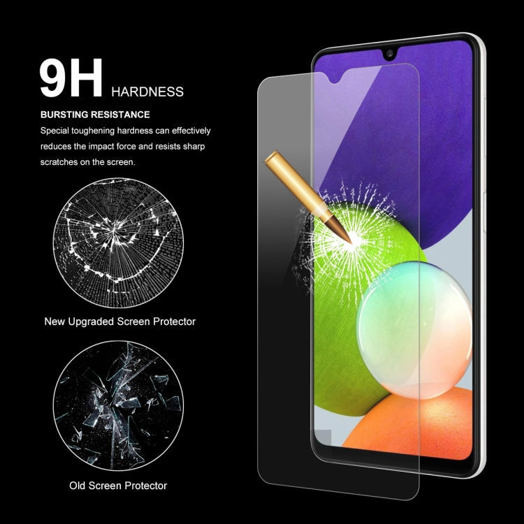 10 PCS ENKAY Hat-Prince 0.26mm 9H 2.5D Curved Edge Tempered Glass Screen Protector, For Samsung Galaxy A22 4G(10 PCS), For Samsung Galaxy A22 5G(10 PCS), For Samsung Galaxy F12(10 PCS), For Samsung Galaxy F22(10 PCS), For Samsung Galaxy F52 5G(10 PCS)
