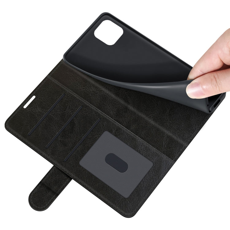 For OPPO Realme C11 2021 R64 Texture Single Horizontal Flip Protective Case with Holder & Card Slots & Wallet& Photo Frame
