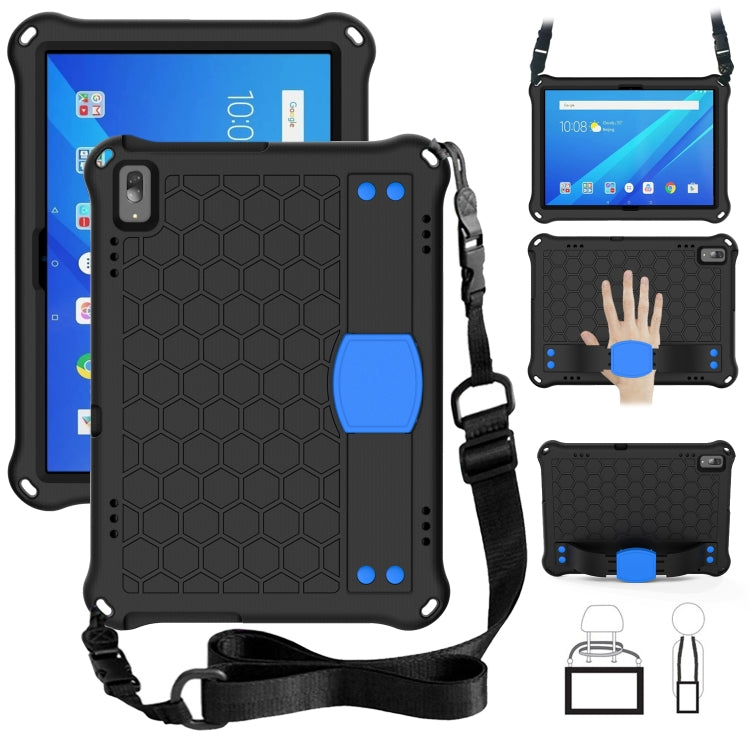 Honeycomb Design EVA + PC Material Four Corner Anti Falling Flat Protective Shell with Strap, For Lenovo Tab 4 10 Plus TB-X704F/N/L/V, For Lenovo Tab 4 10 TB-X304F/N