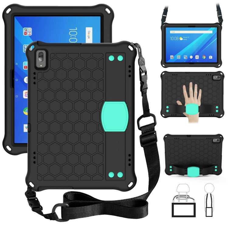 Honeycomb Design EVA + PC Material Four Corner Anti Falling Flat Protective Shell with Strap, For Lenovo Tab 4 10 Plus TB-X704F/N/L/V, For Lenovo Tab 4 10 TB-X304F/N