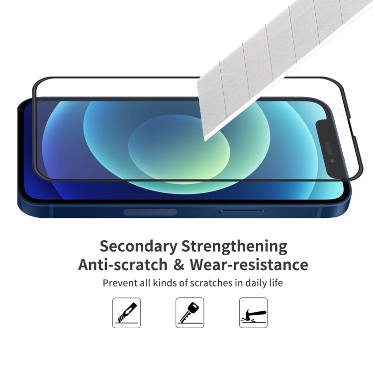 2 PCS ENKAY Hat-Prince Anti-drop Full Glue Tempered Glass Full Screen Film Anti-fall Protector, For iPhone 13 mini (2pcs), For iPhone 13 / 13 Pro(2pcs), For iPhone 13 Pro Max(2pcs)