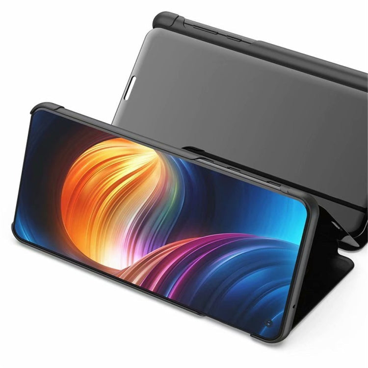Plated Mirror Horizontal Flip Leather Case with Holder, For Xiaomi Redmi Note 11, For Xiaomi Redmi Note 11 Pro / Note 11 Pro+, For Xiaomi Redmi Note 11 Pro