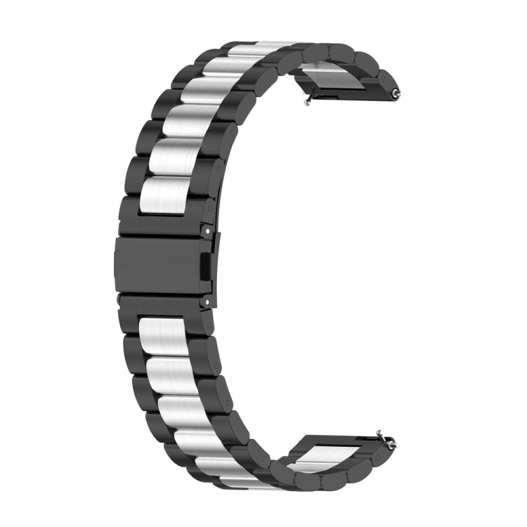 22mm Three Flat Buckle Stainless Steel Strap, 22mm Three Flat Buckle For Huawei Watch GT Runner / Watch GT 3 46mm