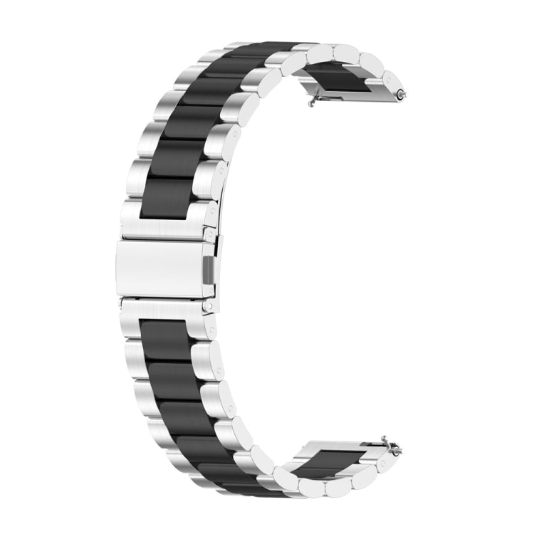 22mm Three Flat Buckle Stainless Steel Strap, 22mm Three Flat Buckle For Huawei Watch GT Runner / Watch GT 3 46mm