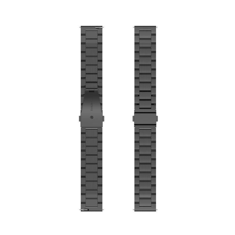 22mm Three Flat Buckle Stainless Steel Strap, 22mm Three Flat Buckle For Huawei Watch GT Runner / Watch GT 3 46mm