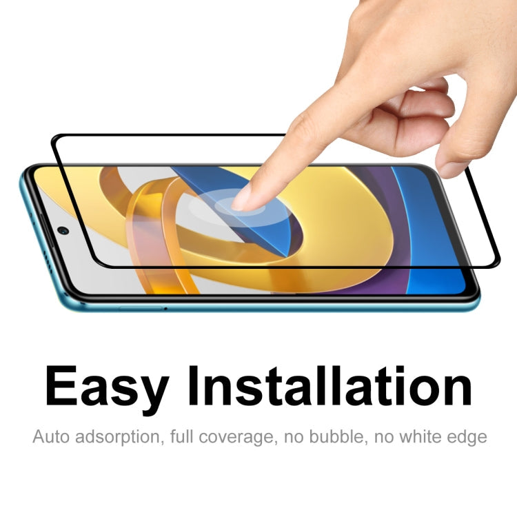 For Xiaomi Poco M4 Pro 5G ENKAY 0.26mm 9H Tempered Glass Full Film, 1 PCS, 2 PCS, 5 PCS, 10 PCS
