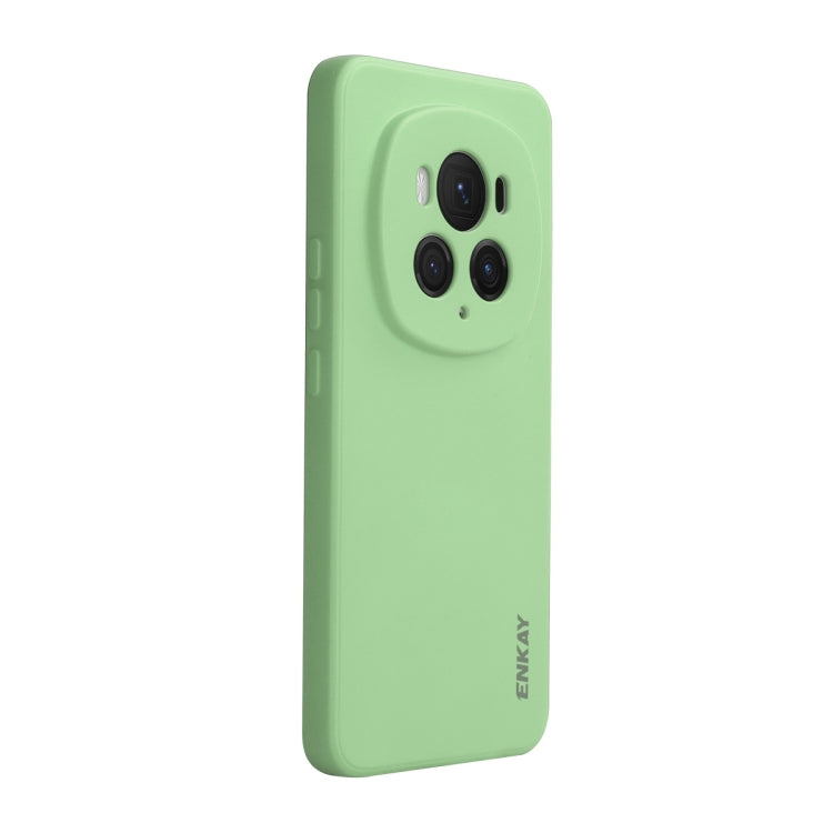 ENKAY Liquid Silicone Soft Shockproof Phone Case, For Honor 200, For Honor 200 Pro, For Honor Magic6 Pro, For Honor Magic6