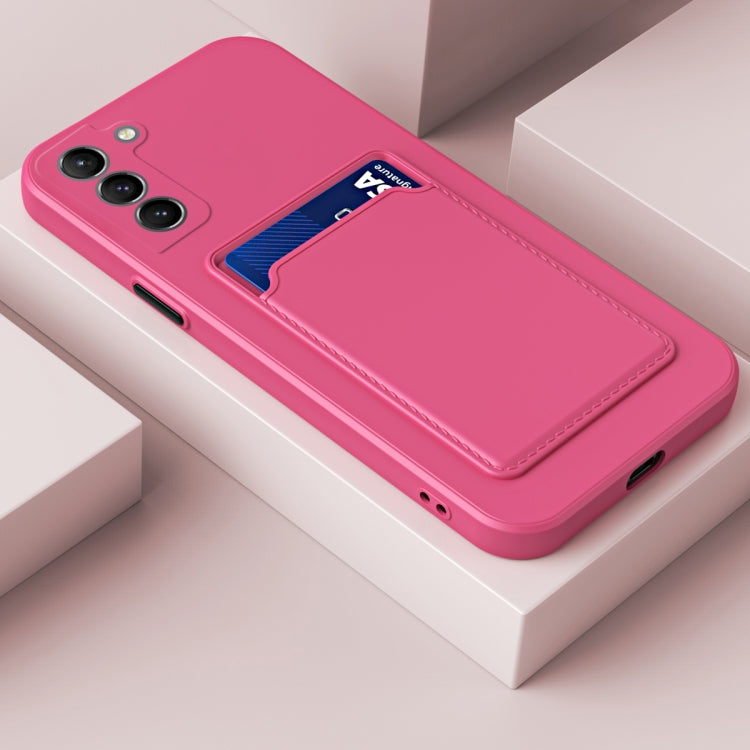 Skin Feel Card Contrast Color Button TPU Phone Case, For Samsung Galaxy S22 5G, For Samsung Galaxy S22+ 5G