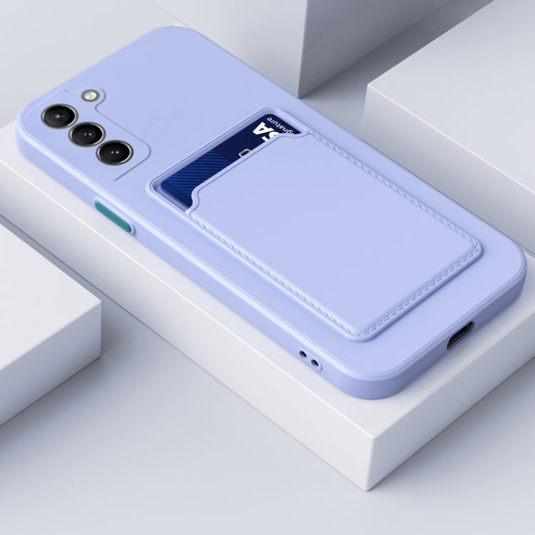 Skin Feel Card Contrast Color Button TPU Phone Case, For Samsung Galaxy S22 5G, For Samsung Galaxy S22+ 5G
