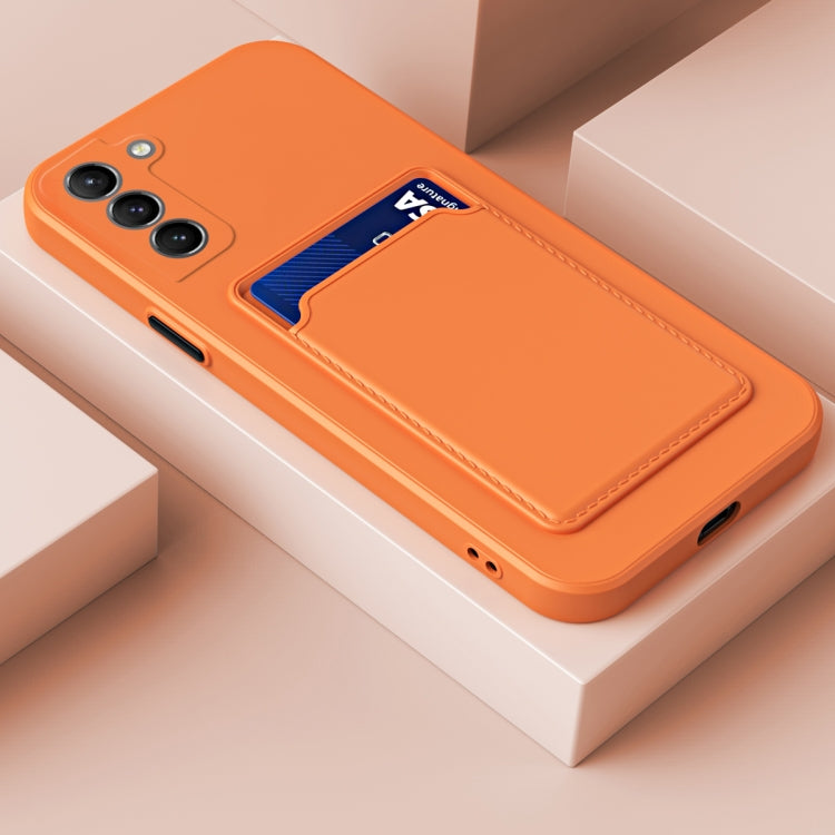 Skin Feel Card Contrast Color Button TPU Phone Case, For Samsung Galaxy S22 5G, For Samsung Galaxy S22+ 5G