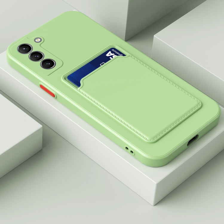 Skin Feel Card Contrast Color Button TPU Phone Case, For Samsung Galaxy S22 5G, For Samsung Galaxy S22+ 5G