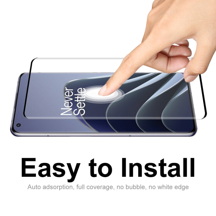 For OnePlus 10 Pro ENKAY 3D Hot Bending Explosion-proof Full Tempered Glass Film, 1 PCS, 2 PCS, 5 PCS