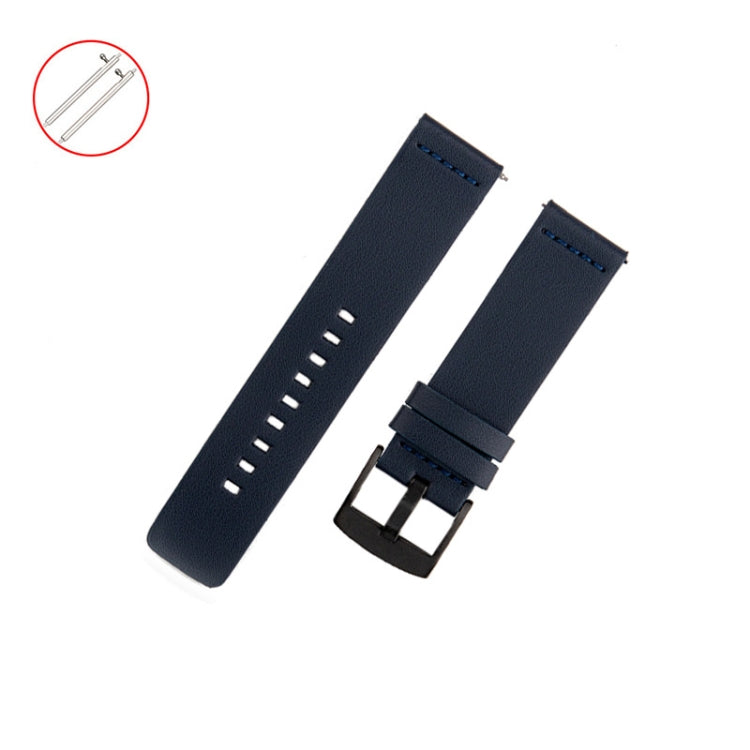 Leather Watch Strap, For Samsung Galaxy Watch 4 44mm, For Samsung Galaxy Watch 4 40mm, For Samsung Galaxy Watch 4 Classic 46mm, For Samsung Galaxy Watch 4 Classic 42mm, For Samsung Galaxy Watch Active 2 40mm, For Samsung Galaxy Watch Active 2 44mm     ...