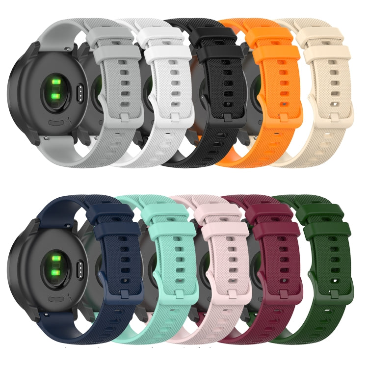 Small Lattice Silicone Sports Strap, For Garmin Vivomove, For Garmin Venu 2 Plus