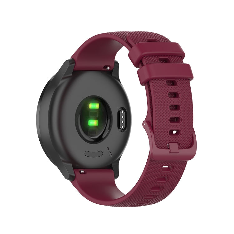 Small Lattice Silicone Sports Strap, For Garmin Vivomove, For Garmin Venu 2 Plus