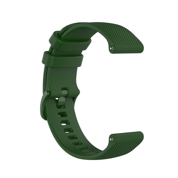 Small Lattice Silicone Sports Strap, For Garmin Vivomove, For Garmin Venu 2 Plus