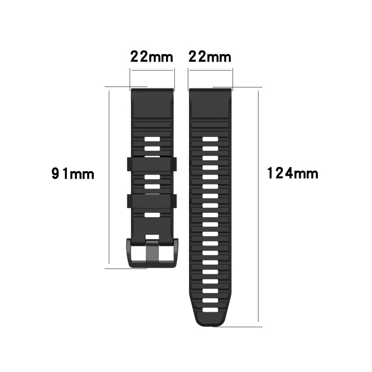 Silicone Sports Strap, For Garmin Fenix 5