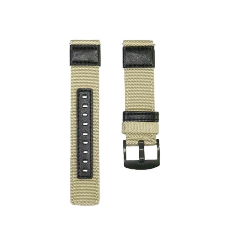 20mm Canvas Wear-resistant Strap, For Garmin Move Luxe, For Garmin Move Style, For Garmin Venu SQ, For Garmin Forerunner 645 Music