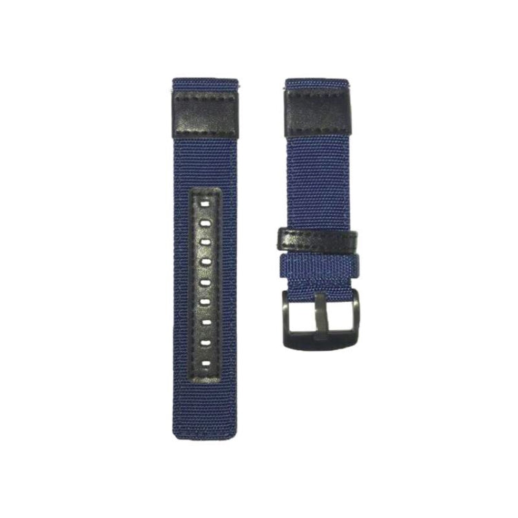 20mm Canvas Wear-resistant Strap, For Garmin Move Luxe, For Garmin Move Style, For Garmin Venu SQ, For Garmin Forerunner 645 Music