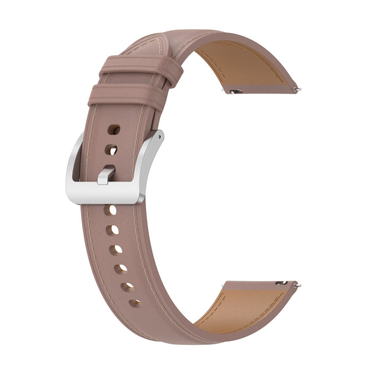 Calf Texture Sewing Thread Watchband, For Huawei Watch GT2 46mm