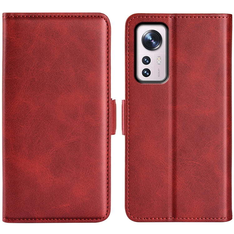 For Xiaomi 12 Dual-side Magnetic Buckle Flip Leather Phone Case, For Xiaomi 12