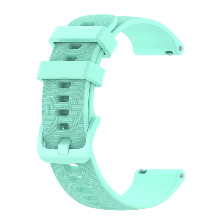 20mm Carbon Fiber Striped Silicone Strap, For Huawei Watch 2, For Honor Watch ES
