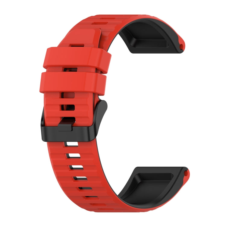 26mm Silicone Mixing Color Watch Strap, For Garmin Fenix 3, For Garmin Fenix 3 HR
