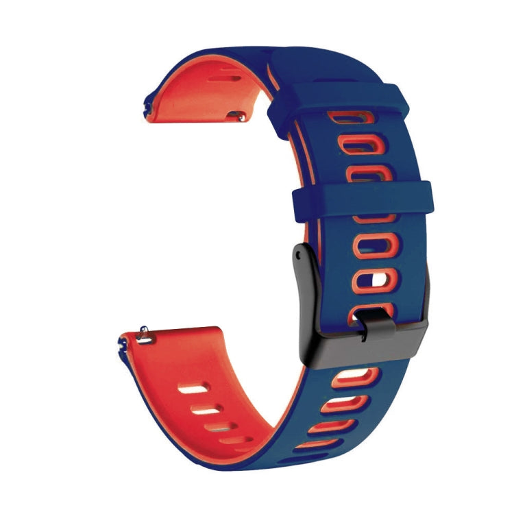 22mm Mixed-Color Silicone Strap, For Huawei Watch GT2 46mm