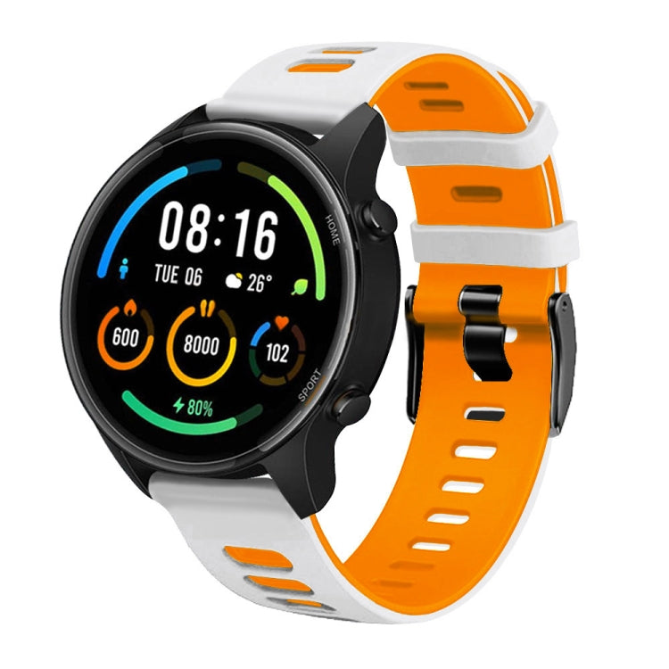 22mm Mixed-Color Silicone Strap, For Huawei Watch GT2 46mm